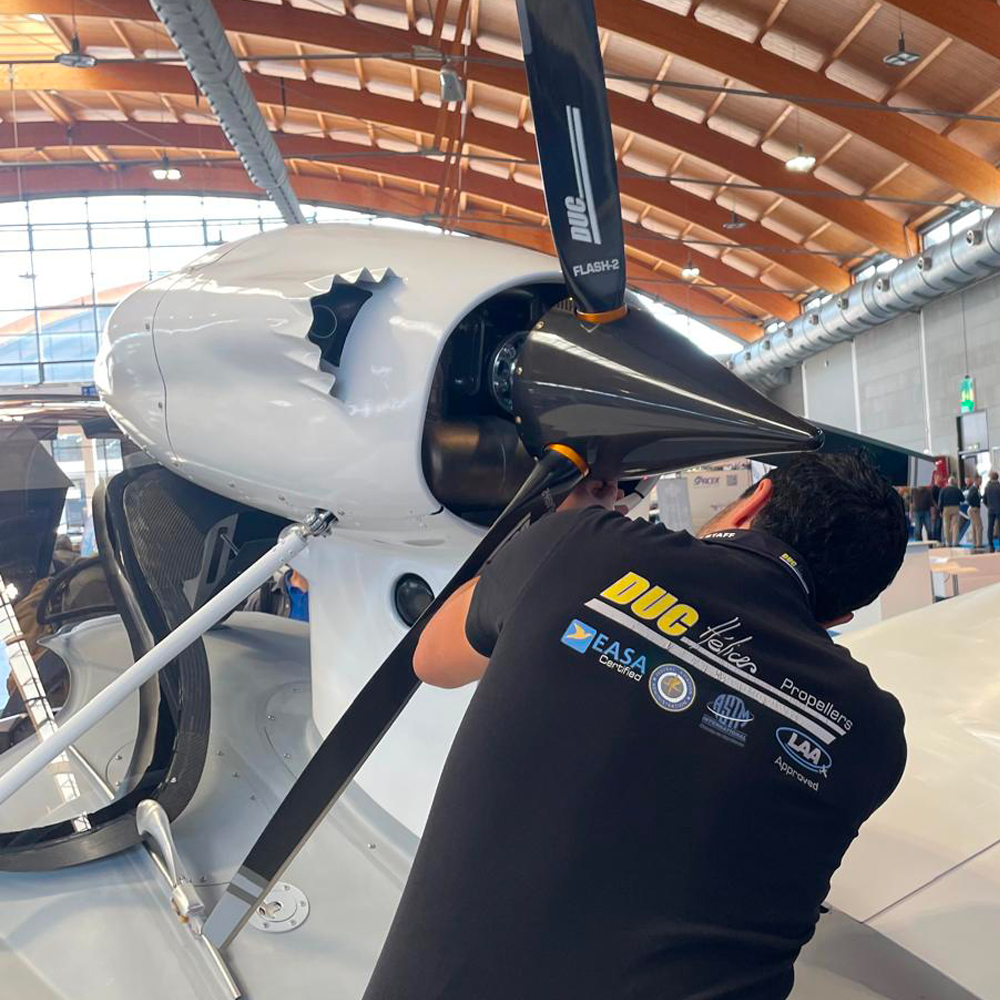 Atol Aurora Rotax engine and Duc propeller